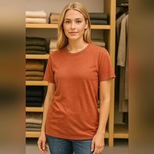 Kenneth Cole New York Rust Short Sleeve Tee